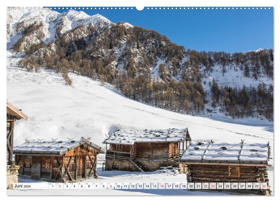 Winter. Zauberhafte Schneelandschaften (CALVENDO Premium Wandkalender 2024)