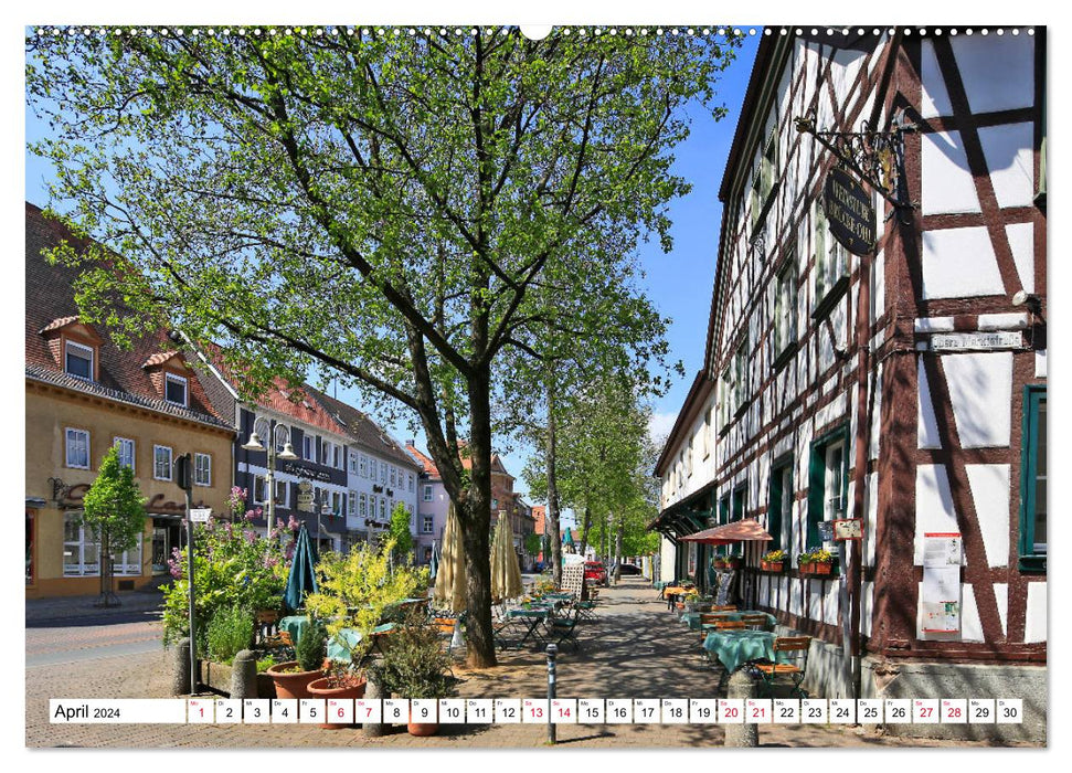 Groß Umstadt vom Frankfurter Taxifahrer (CALVENDO Premium Wandkalender 2024)
