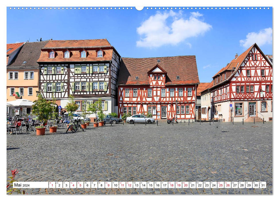 Groß Umstadt vom Frankfurter Taxifahrer (CALVENDO Premium Wandkalender 2024)