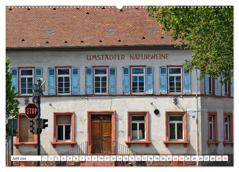 Groß Umstadt from the Frankfurt taxi driver (CALVENDO Premium Wall Calendar 2024) 