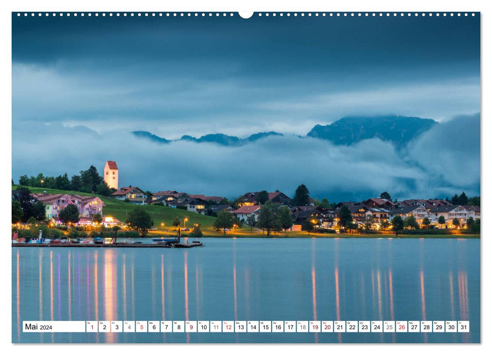 Ein Sommer in den Bayerischen Alpen (CALVENDO Premium Wandkalender 2024)