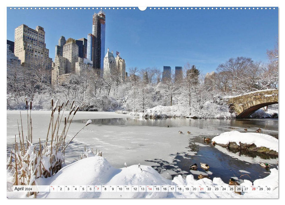 Winter. Magical snow landscapes (CALVENDO wall calendar 2024) 