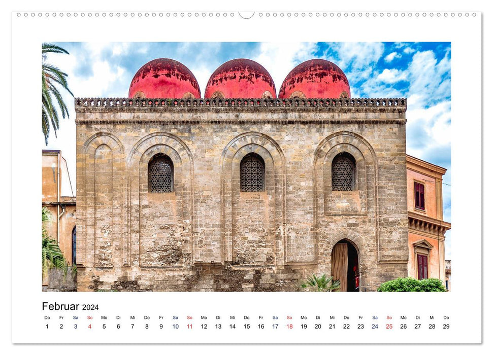 Sicily - From Palermo to Syracuse (CALVENDO wall calendar 2024) 