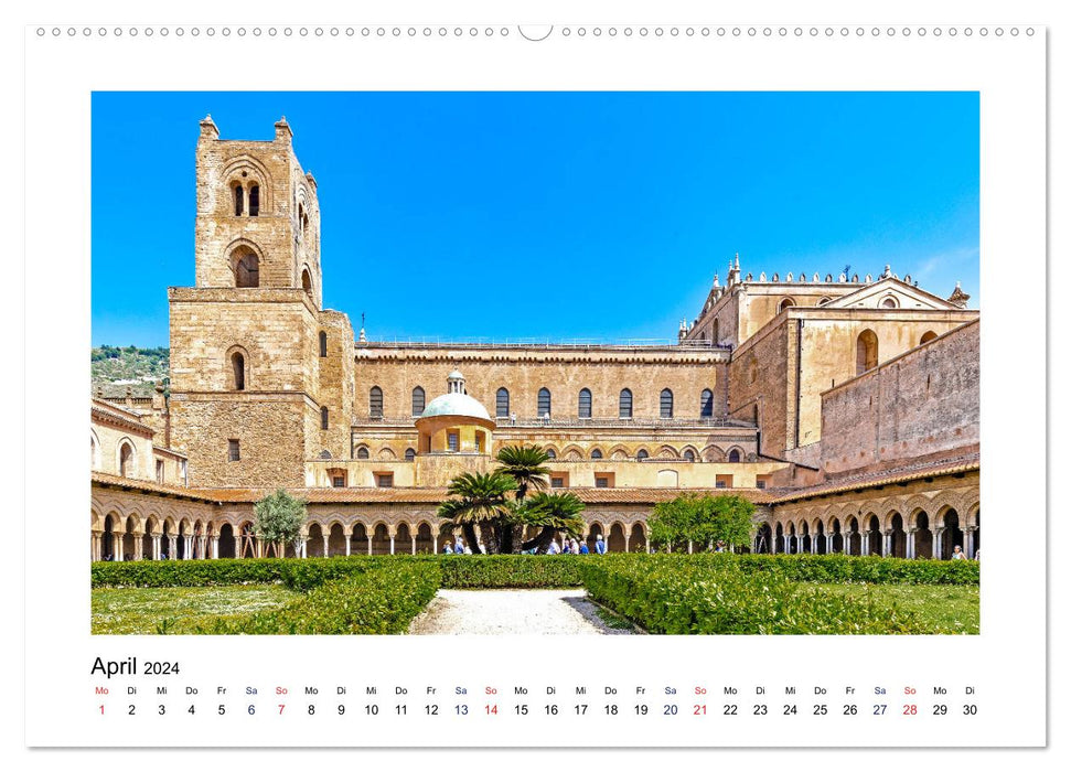 Sicily - From Palermo to Syracuse (CALVENDO wall calendar 2024) 