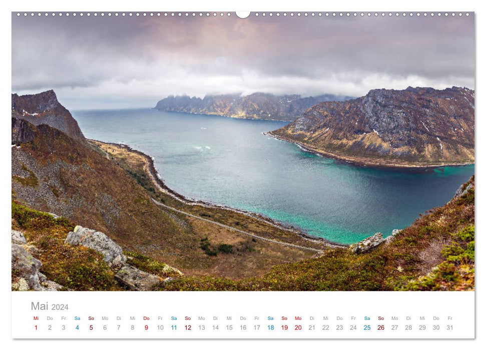 Norway - the far north (CALVENDO Premium Wall Calendar 2024) 