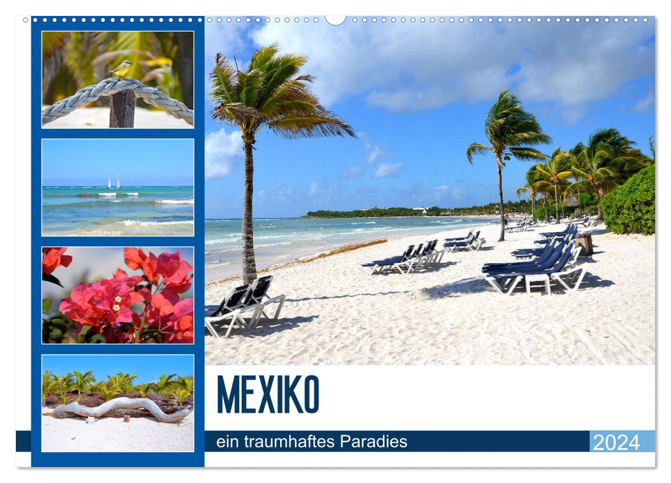 Mexico - a dreamlike paradise (CALVENDO wall calendar 2024) 