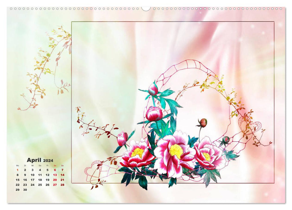 Magical Ikebana (CALVENDO wall calendar 2024) 