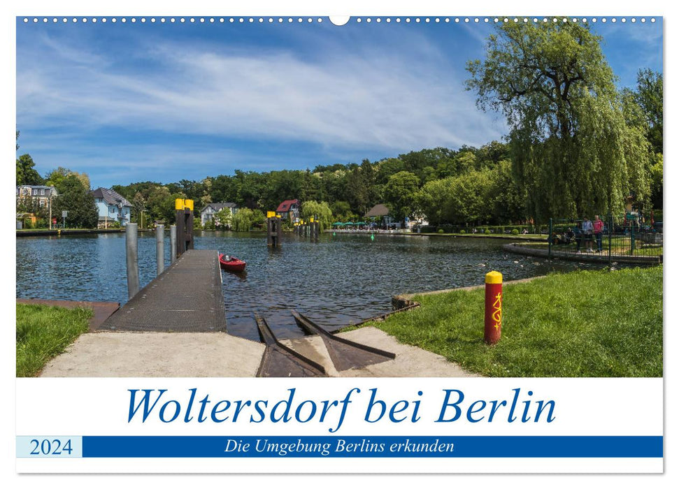 Woltersdorf near Berlin (CALVENDO wall calendar 2024) 