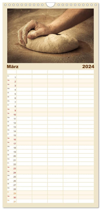 Brot & Kaffee Impressionen 2024 (CALVENDO Familienplaner 2024)
