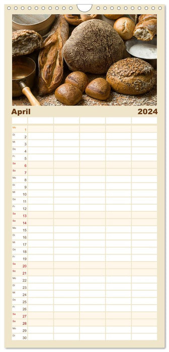 Brot & Kaffee Impressionen 2024 (CALVENDO Familienplaner 2024)