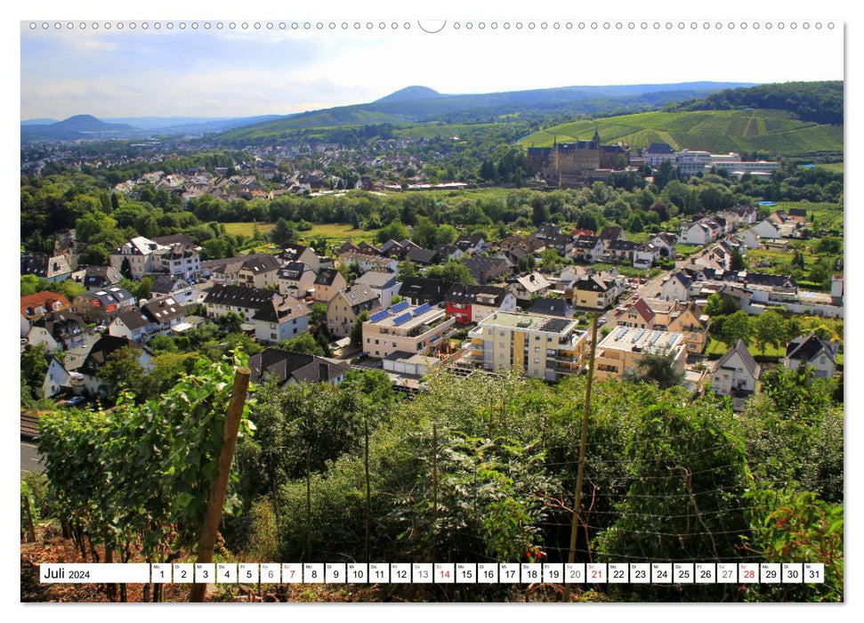 Worth seeing Ahrtal - From Altenahr to Bad Neuenahr (CALVENDO Premium Wall Calendar 2024) 