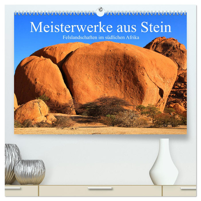 Meisterwerke aus Stein (CALVENDO Premium Wandkalender 2024)