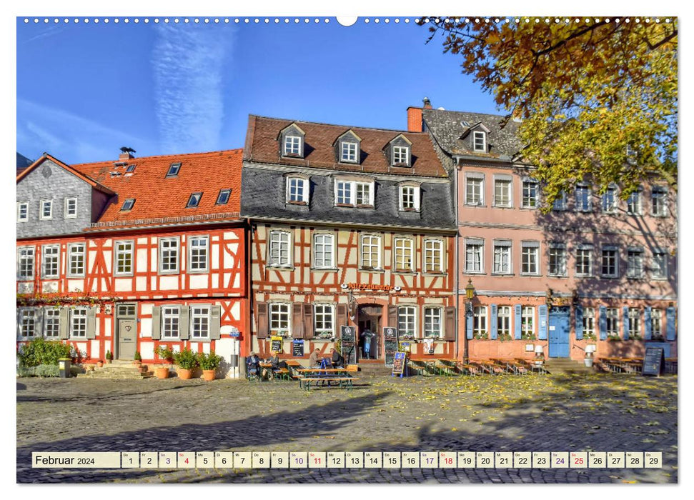 Frankfurt - meine Stadt mit viel Herz (CALVENDO Premium Wandkalender 2024)