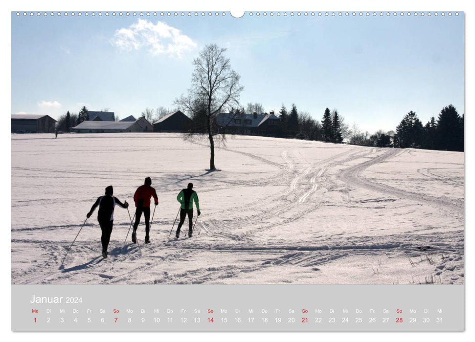 The Bergisches Land - beautiful (CALVENDO wall calendar 2024) 