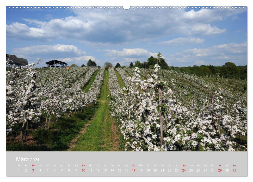 The Bergisches Land - beautiful (CALVENDO wall calendar 2024) 