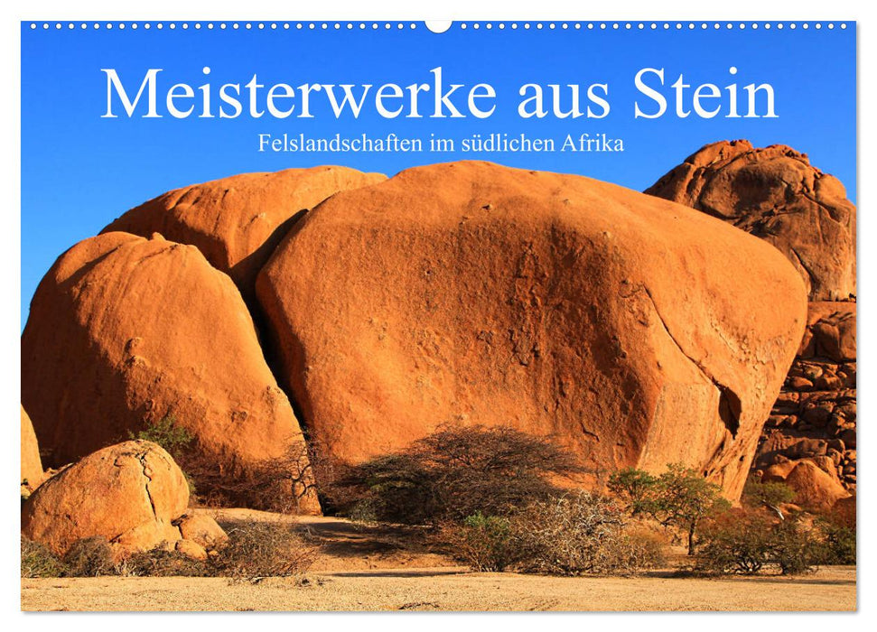 Meisterwerke aus Stein (CALVENDO Wandkalender 2024)