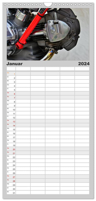Arbre conique Ducati 900SS (planificateur familial CALVENDO 2024) 