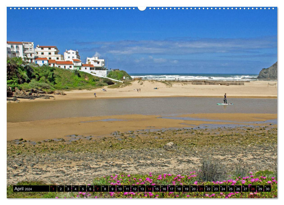Portugal - Die Küste vom Cabo da Roca zur Ria Formosa (CALVENDO Wandkalender 2024)