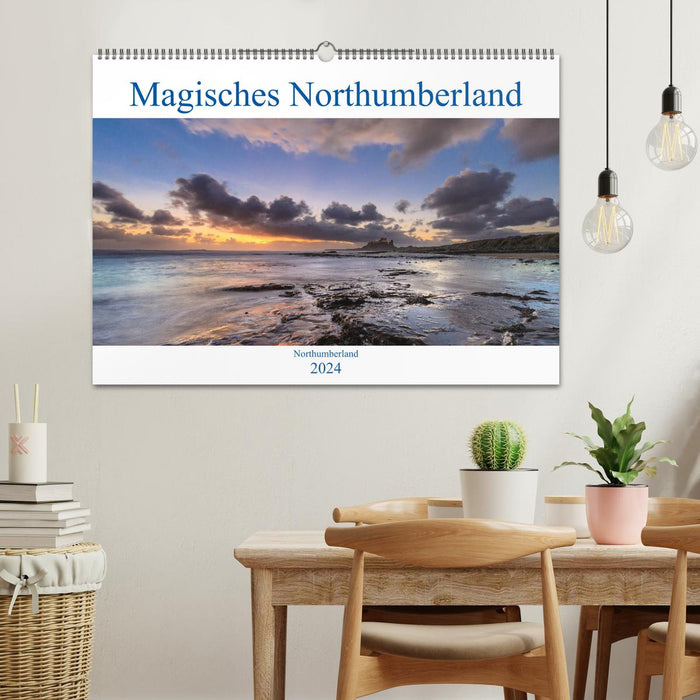 Magisches Northumberland (CALVENDO Wandkalender 2024)