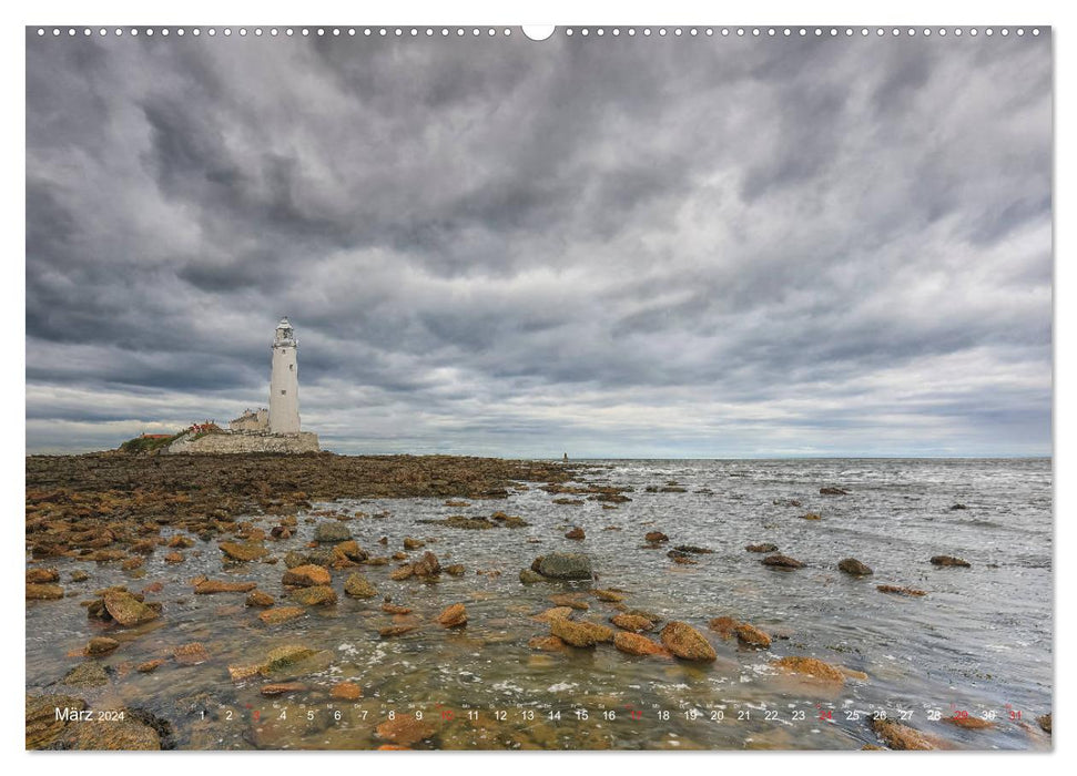 Magical Northumberland (CALVENDO wall calendar 2024) 