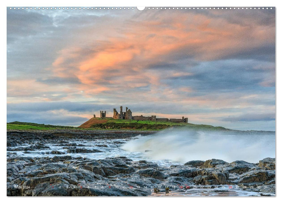 Magical Northumberland (CALVENDO wall calendar 2024) 