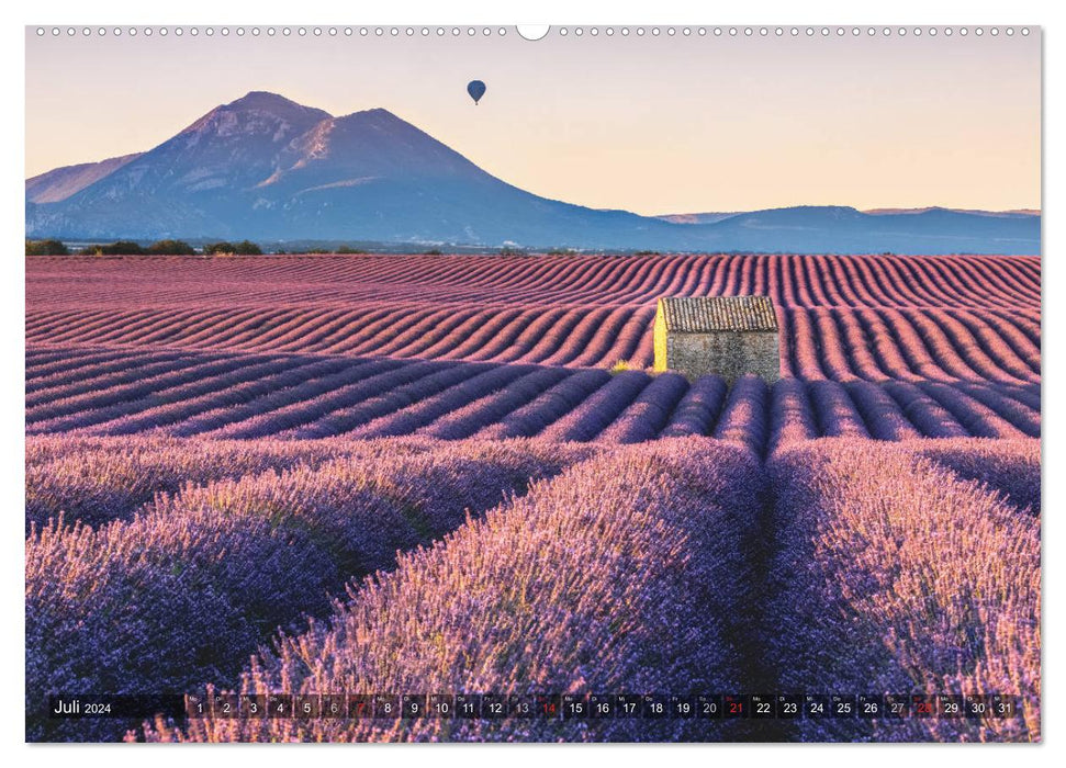 Reiseträume - Sehnsuchtsziele rund um den Globus (CALVENDO Premium Wandkalender 2024)
