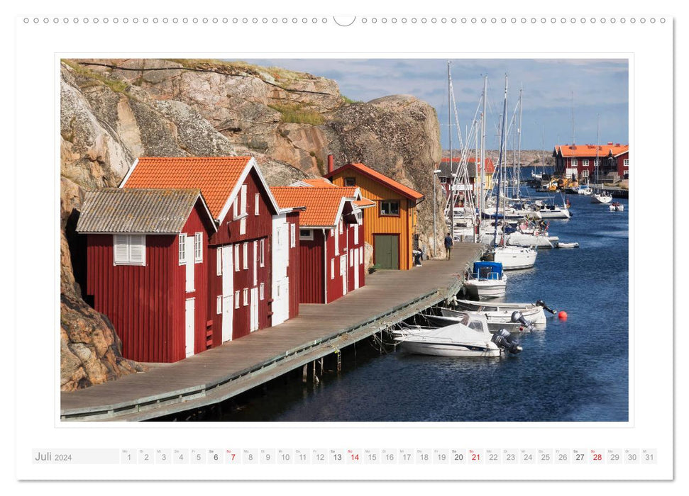 Bohuslän. Smögen - Hunnebostrand - Kungshamn (CALVENDO Premium Wandkalender 2024)