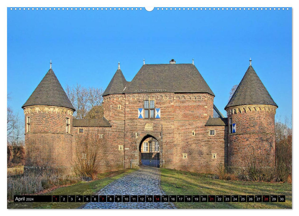 Romantisches Ruhrgebiet - Burgen und Schlösser (CALVENDO Wandkalender 2024)