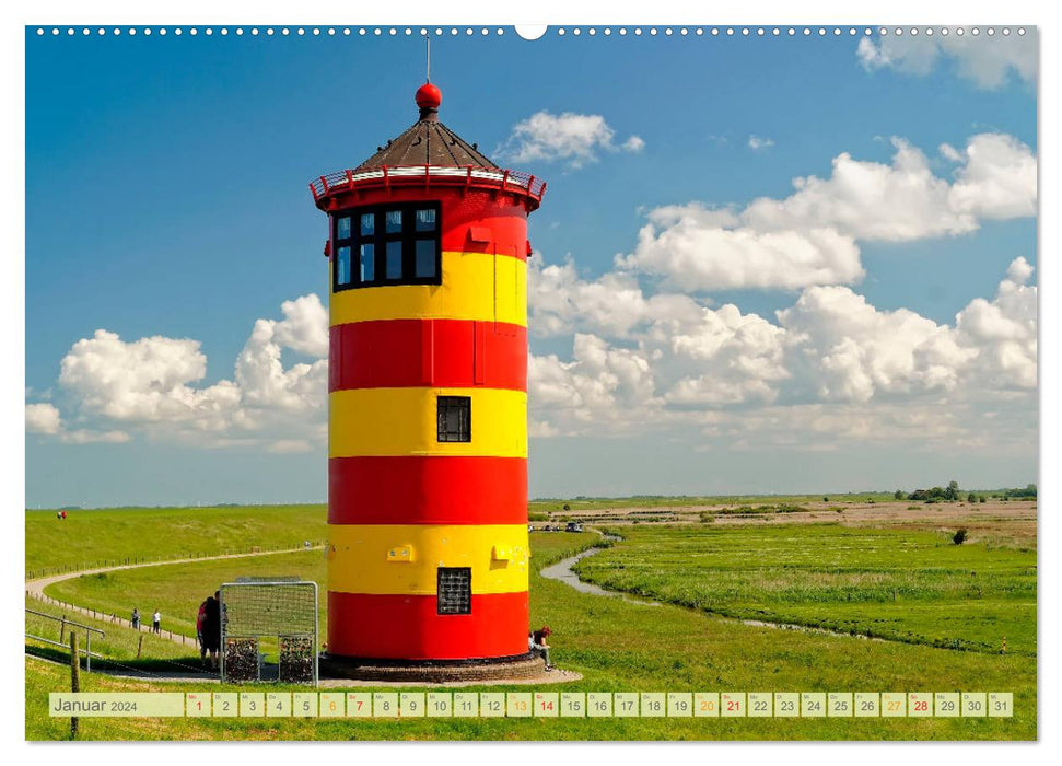 Mein Ostfriesland (CALVENDO Premium Wandkalender 2024)
