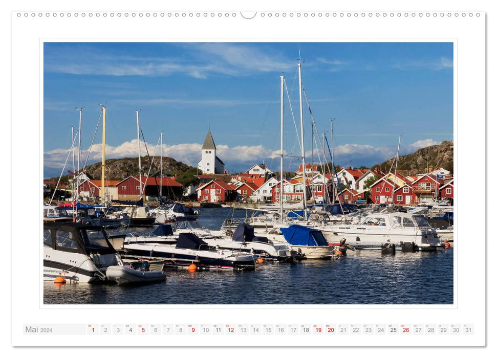 Bohuslän. Skärhamn - Rönnäng - Marstrand (CALVENDO Wandkalender 2024)