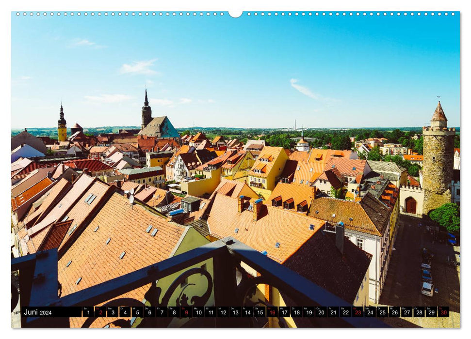 Bautzen Die Altstadt (CALVENDO Wandkalender 2024)