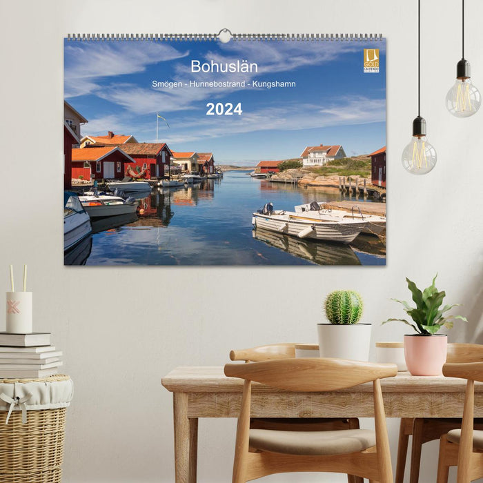 Bohuslän. Smögen - Hunnebostrand - Kungshamn (CALVENDO Wandkalender 2024)