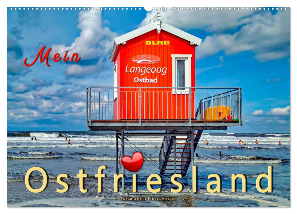Mein Ostfriesland (CALVENDO Wandkalender 2024)
