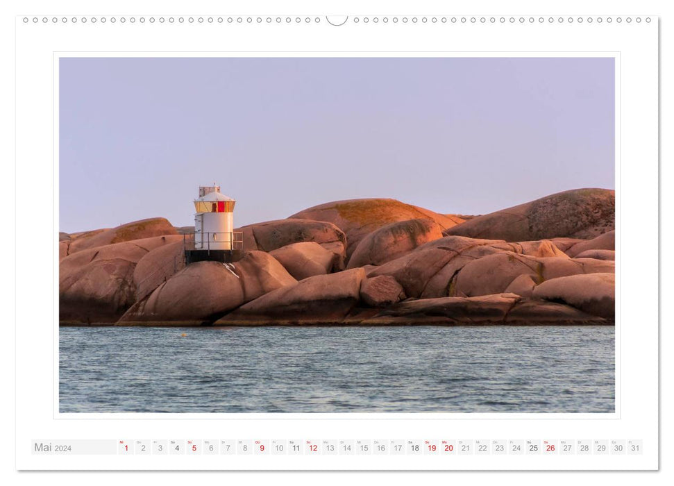 Bohuslän. Lysekil - Fiskebäckskil - Grundsund (CALVENDO Premium Wandkalender 2024)