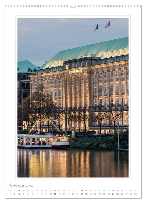 Hamburg - Impressionen einer Stadt (CALVENDO Premium Wandkalender 2024)