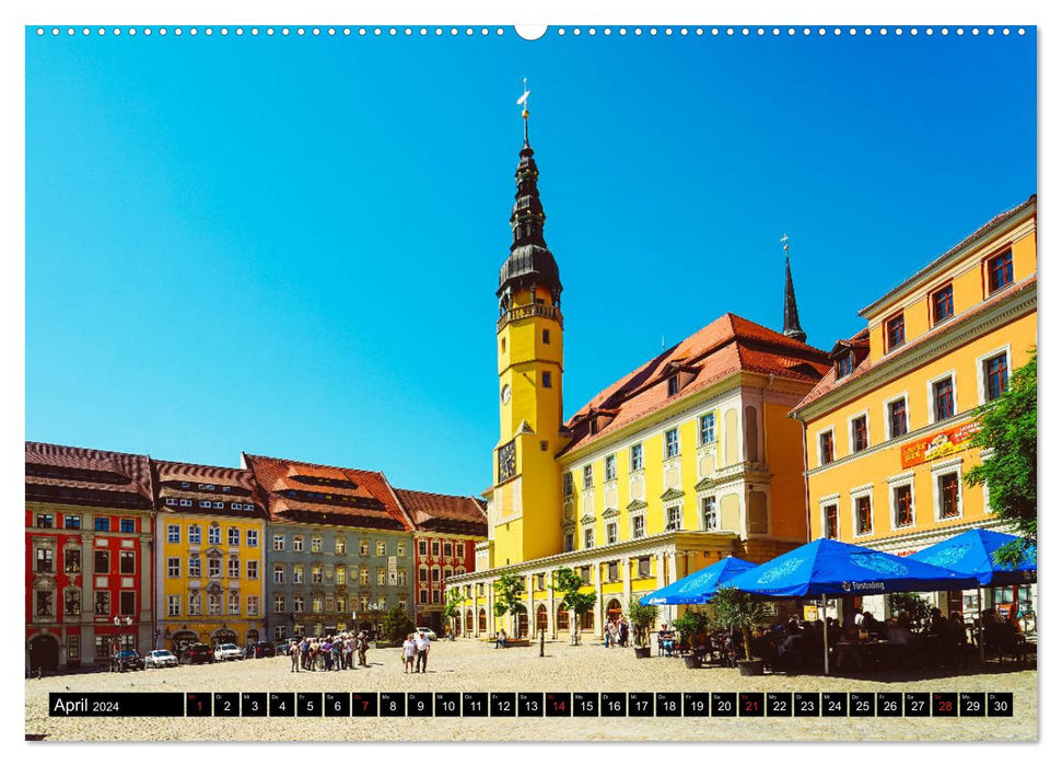 Bautzen Die Altstadt (CALVENDO Premium Wandkalender 2024)