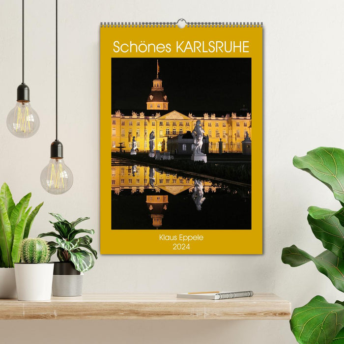 Belle Karlsruhe (calendrier mural CALVENDO 2024) 