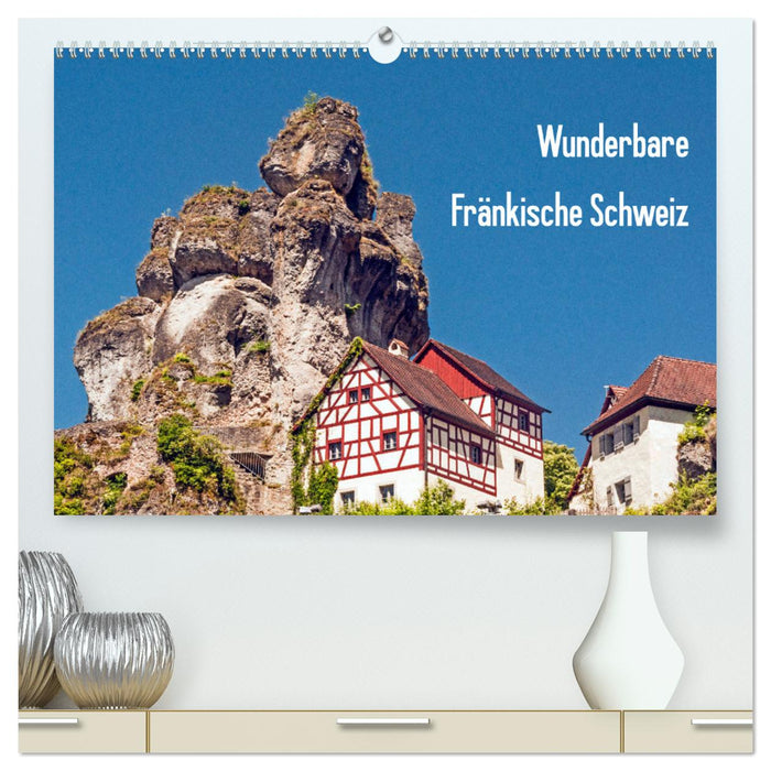 Merveilleuse Suisse franconienne (Calvendo Premium Calendrier mural 2024) 
