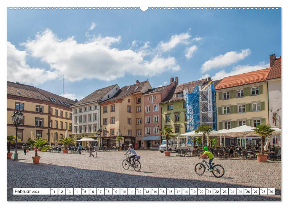 Bad Säckingen - Städtle am Hochrhein (CALVENDO Premium Wandkalender 2024)
