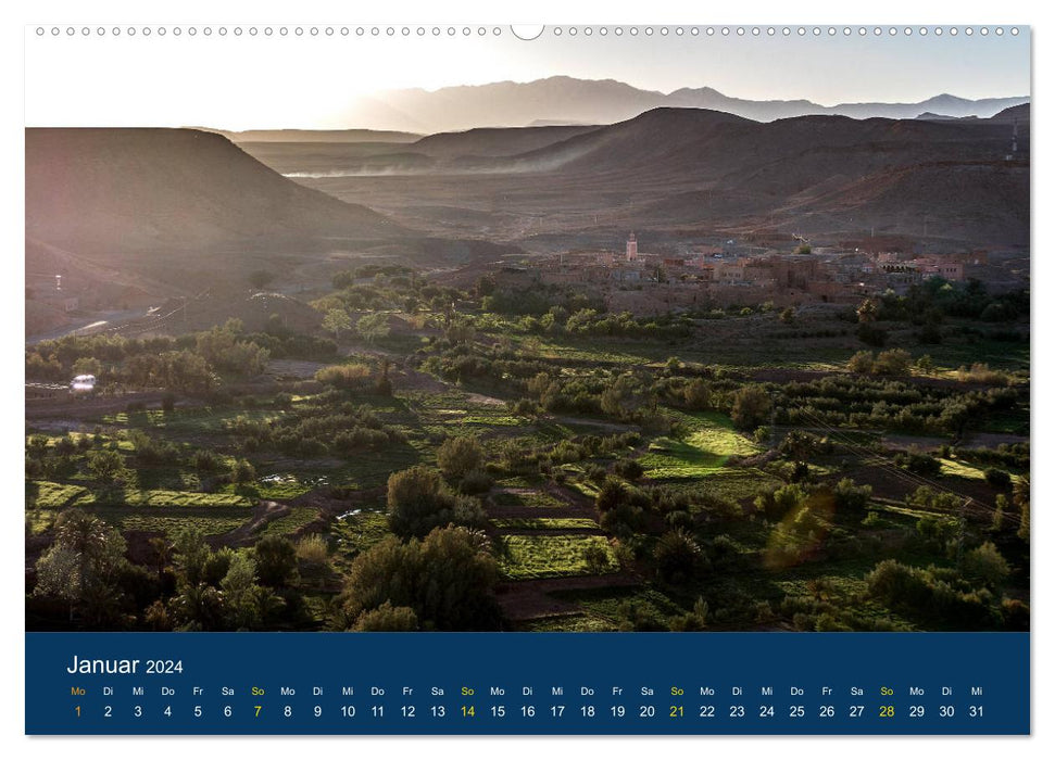 Paysages de rêve du Maroc (Calvendo Premium Wall Calendar 2024) 