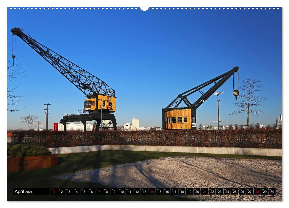 PERSPECTIVES DE COLOGNE - VUE SUR LE RHIN (Calendrier mural CALVENDO 2024) 