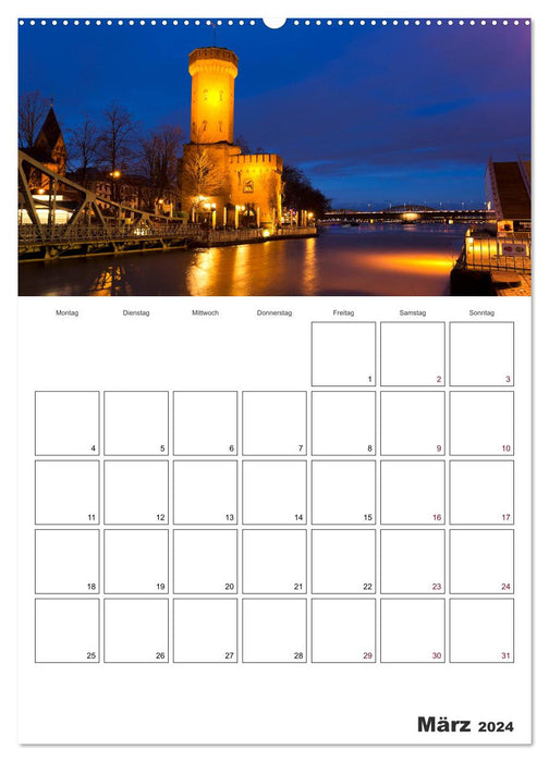 KÖLN - Pure Lebenslust (CALVENDO Wandkalender 2024)