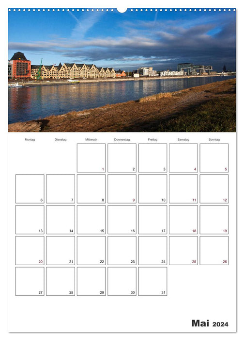 KÖLN - Pure Lebenslust (CALVENDO Wandkalender 2024)