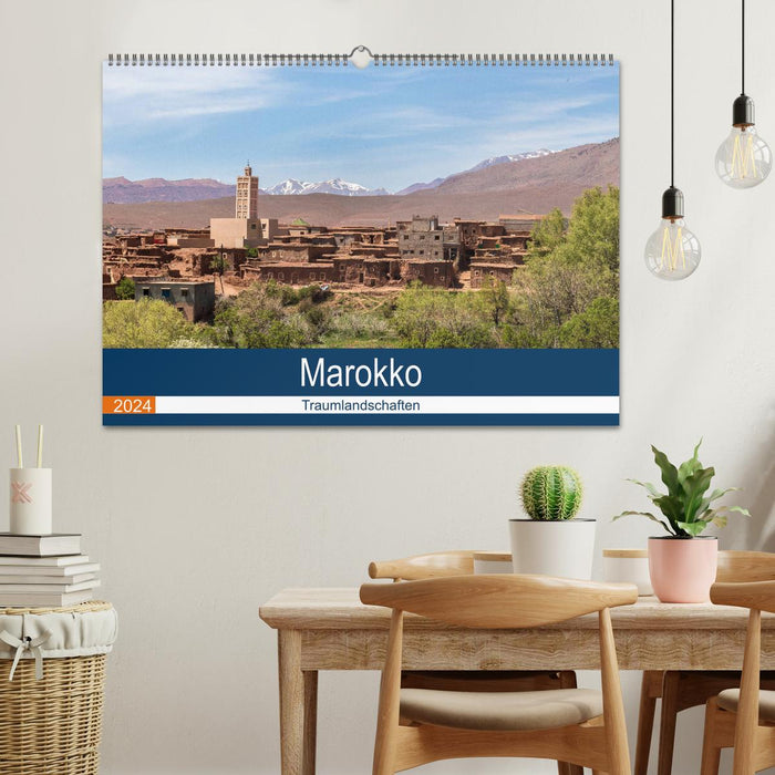 Paysages de rêve du Maroc (Calendrier mural CALVENDO 2024) 