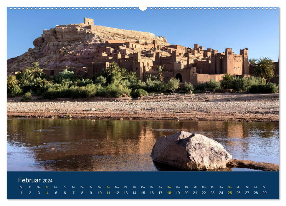 Paysages de rêve du Maroc (Calendrier mural CALVENDO 2024) 