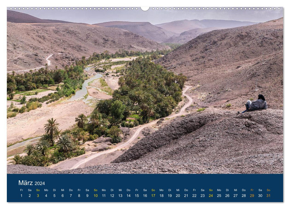 Paysages de rêve du Maroc (Calendrier mural CALVENDO 2024) 