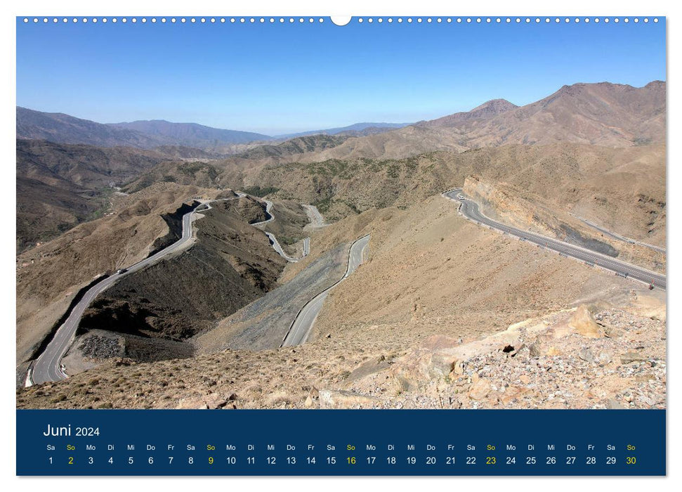 Paysages de rêve du Maroc (Calendrier mural CALVENDO 2024) 