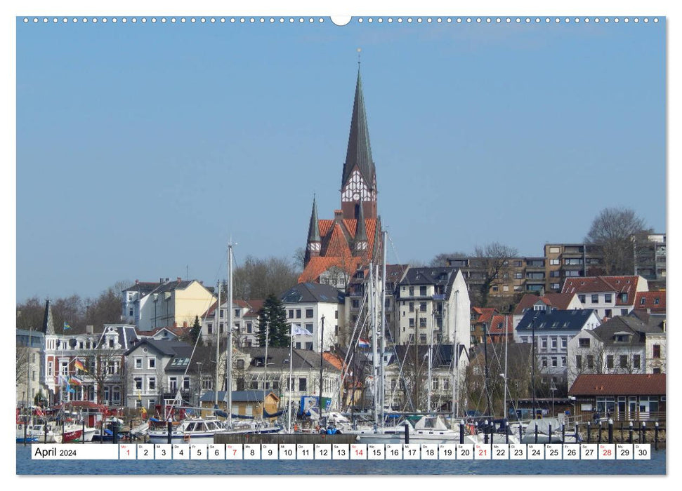 Schleswig-Holstein Moin Moin (Calvendo Premium Calendrier mural 2024) 