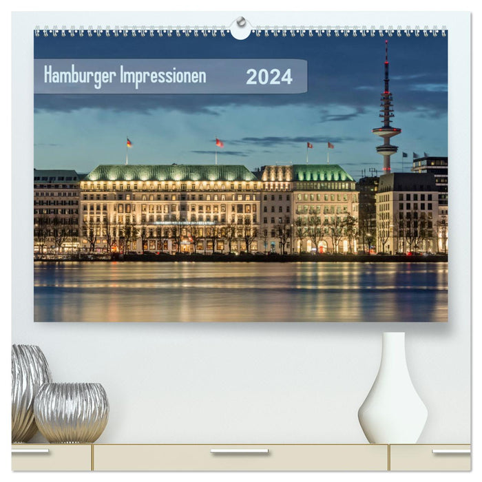 Hambourg Impressions 2024 (Calvendo Premium Calendrier mural 2024) 