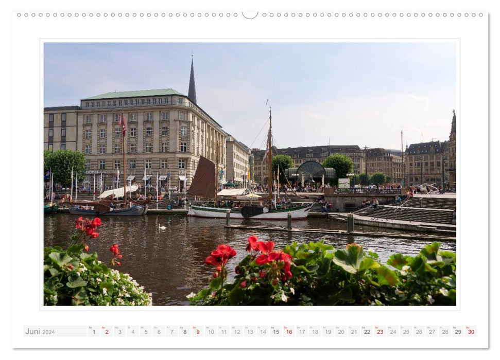 Hambourg Impressions 2024 (Calvendo Premium Calendrier mural 2024) 